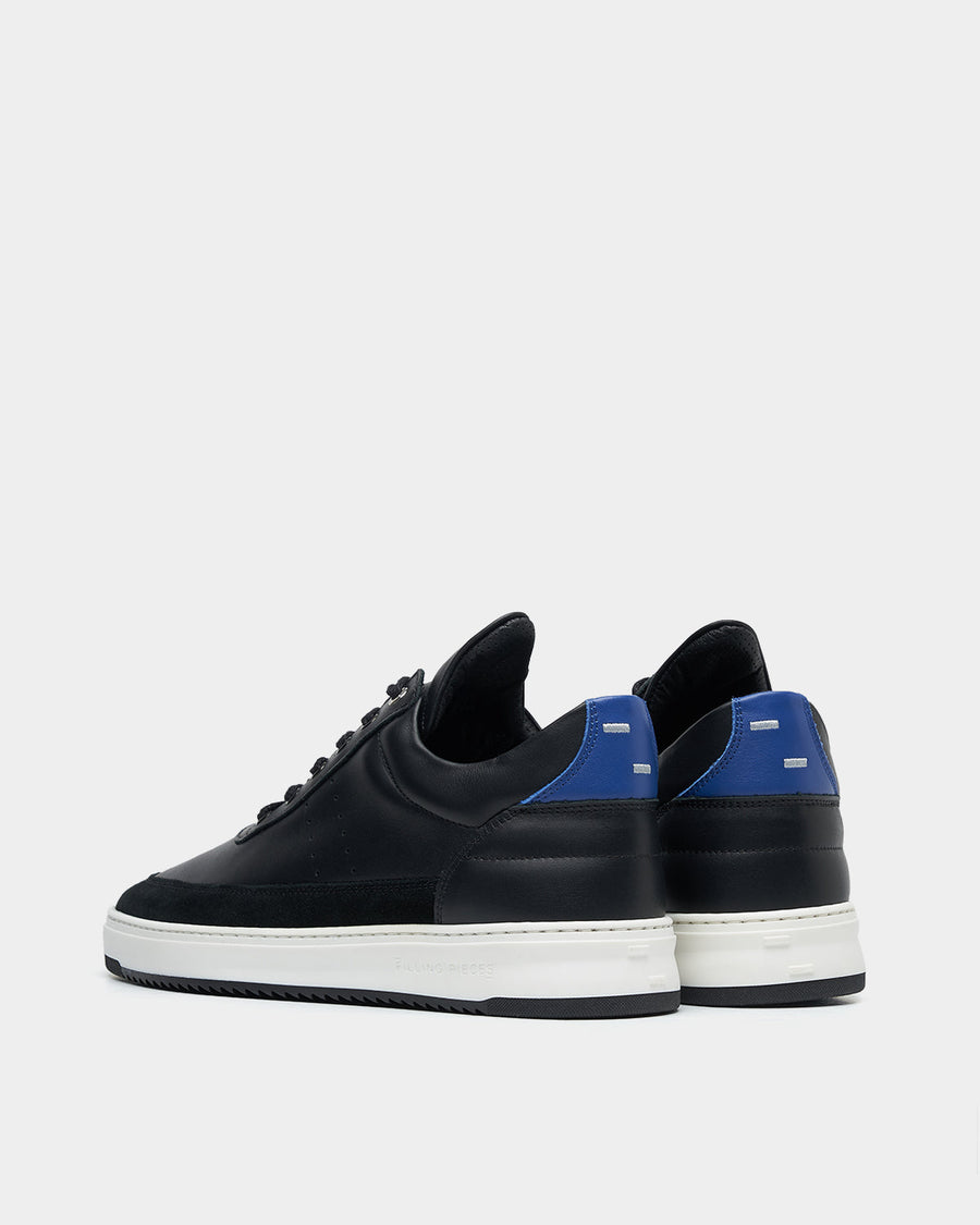 Low Top Bianco Black