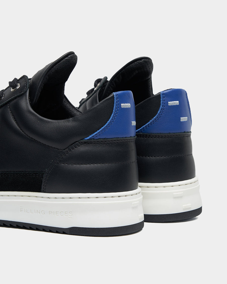 Low Top Bianco Black