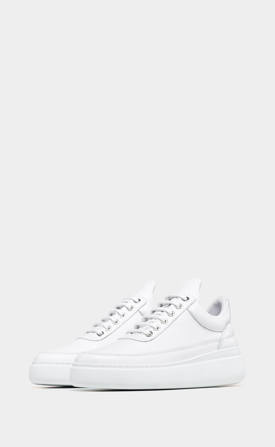 Low Top Angelica Aedan Nappa White