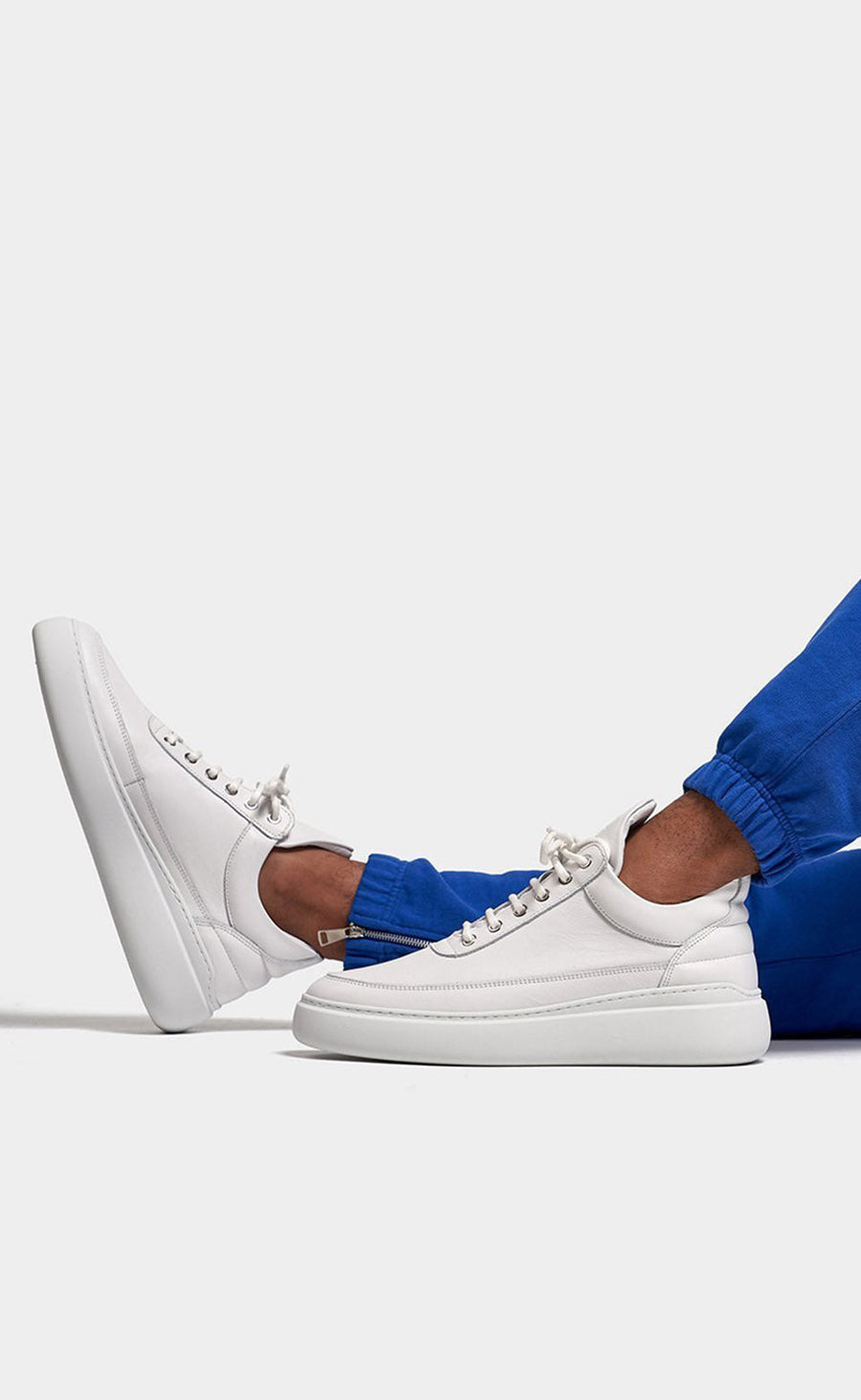 Low Top Angelica Aedan Nappa White
