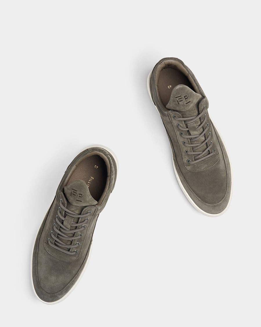 Low Top Organic Suede Green